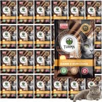 karma mokra dla kota turna cats z kurczakiem 24 x 100g bez zbóż 91% mięsa