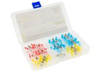 Koszulki termokurczliwe z cyną, 4 rozmiary, 120 szt.