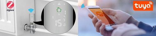 Głowica Termostatyczna Grzejnika Termostat Sterownik SMART Zigbee 3.0 Tuya na Arena.pl