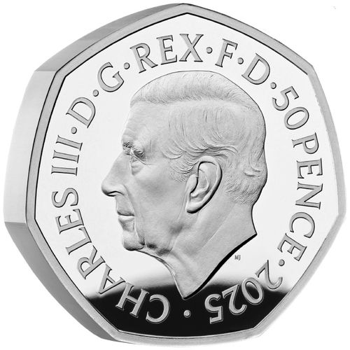 Stories of The Second World War 50p Srebro 2025 Proof Piedfort na Arena.pl