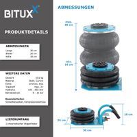 19548Podnośnik pneumatyczny samochodowy bałwanek do warsztatu lewarek