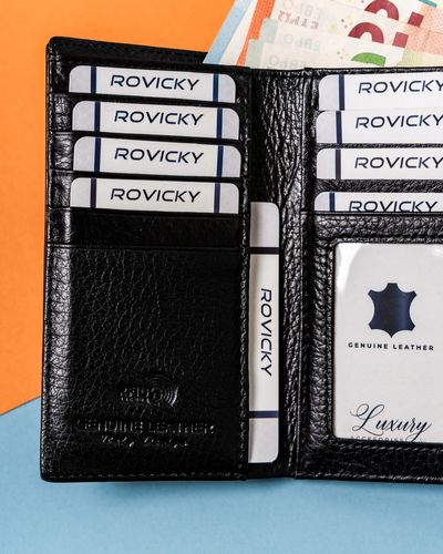 pojemny, poziomy portfel damski ze skóry naturalnej - lorenti na Arena.pl