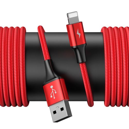 Hub Ładowania Z Kablem Lightning Baseus Special Data Cable Do Samochodu (Czerwony) na Arena.pl