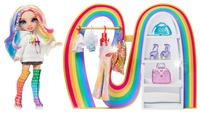 RAINBOW HIGH Lalka Amaya - z Tęczową Szafą i Akcesoriami Prezent dla Dzieci