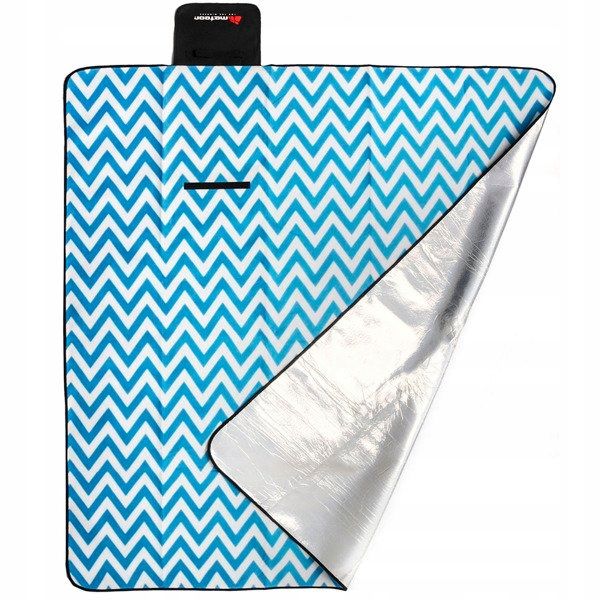 Koc Na Plażę Piknik Do Ogrodu Polarowy 200x180 cm zdjęcie 4