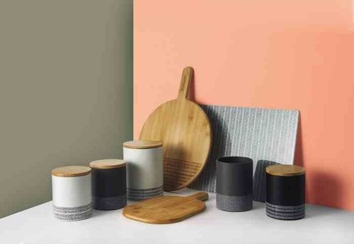 TYP - Pojemnik kuchenny M, czarny, Monoc na Arena.pl