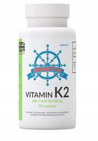 Suplement diety Navigator Supplements witamina k2 200 mcg kapsułki 90 szt. zdjęcie 7