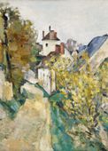 Plakat 13x18cm The House of Dr. Gachet, Paul Cezanne Vintage