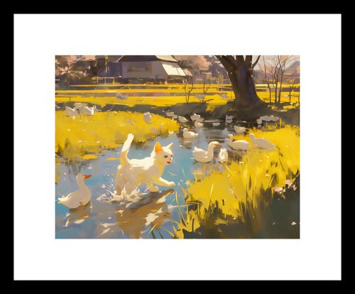 Plakat 20x15cm Słońce na Wsi na Arena.pl