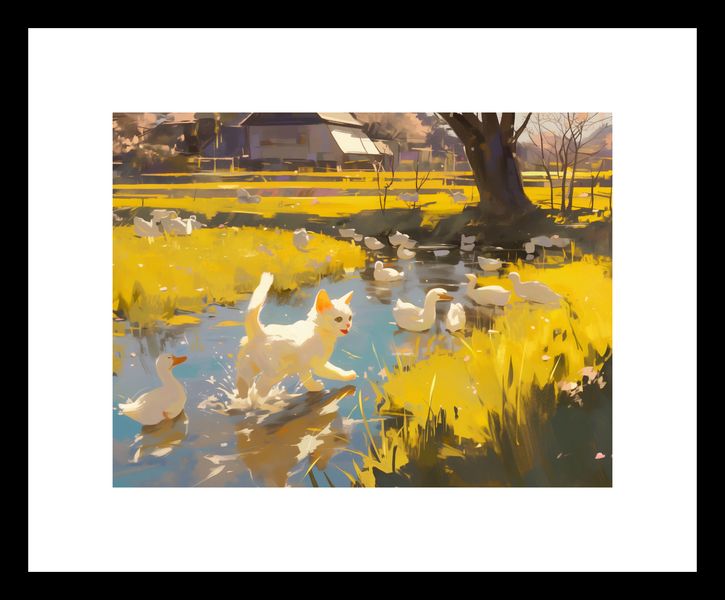 Plakat 20x15cm Słońce na Wsi zdjęcie 3