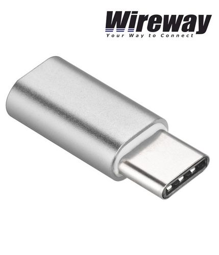 Adapter gniazdo micro USB - wtyk typ C Wireway WW330201 na Arena.pl