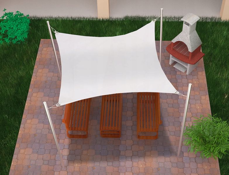 ŻAGIEL OGRODOWY - KWADRAT 4,2X4,2M zdjęcie 4