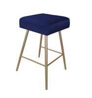 Hoker krzesło barowe Max podstawa złota MG16