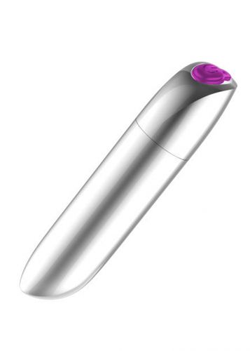 Stymulator Rechargeable Powerful Bullet Vibrator USB 20 Functions   Silver na Arena.pl
