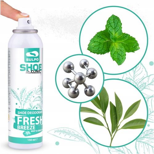 Odświeżacz do butów Sulpo SHOE CLINIC FRESH BREEZE 150 ml na Arena.pl