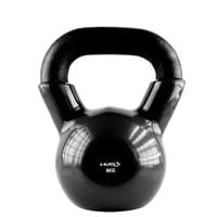 Kettlebell żeliwny pokryty winylem KNV08 HMS 8 kg