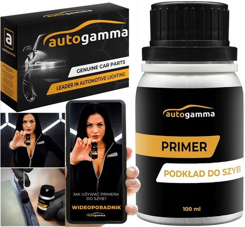 Primer, środek gruntujący Podkład do szyb samochodowych grunt 100ml na Arena.pl