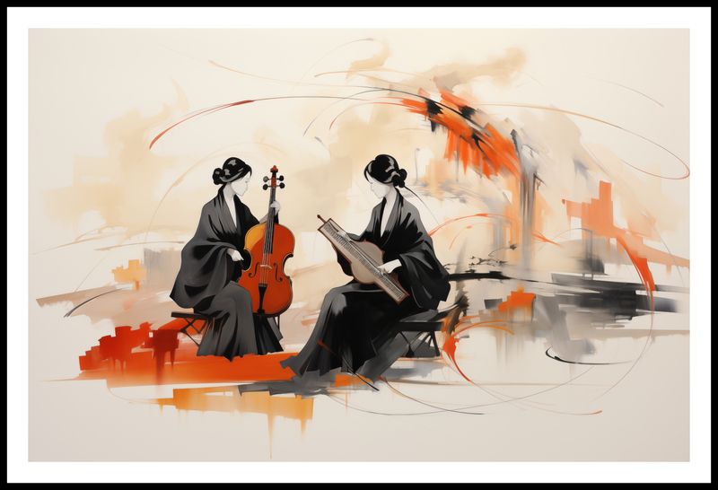 Plakat 91,5x60cm Harmonia Ciszy zdjęcie 3