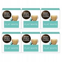 Nescafe Dolce Gusto Kawa Flat White 6x 16 kapsułek