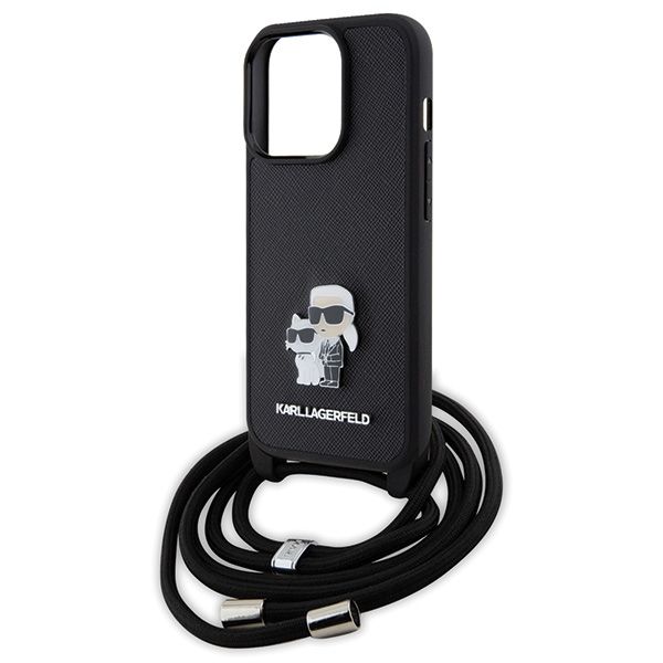 Etui Karl Lagerfeld do iPhone 15 Pro, Czarny zdjęcie 5