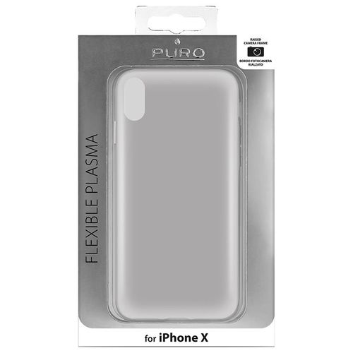 PURO PLASMA COVER ETUI Apple iPhone X - TRANSPARENT na Arena.pl