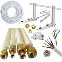 ZESTAW MONTAŻOWY NA 3MB DO KLIMATYZACJI 2,5 kW LUB 3,5kW + WIESZAK