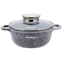garnek marmurkowy 4,5l 24cm klausberg kb-7522