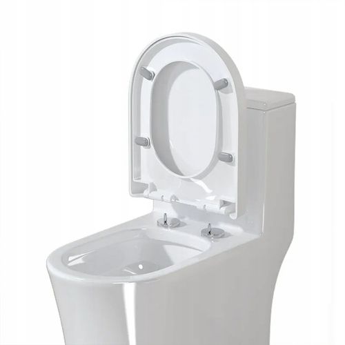 Deska Sedesowa Klozetowa Wolnoopadająca do WC Wypinana Uniwersalna ZAWIASY na Arena.pl