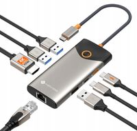 Stacja dokująca NOVOO T7 7 w 1 USB C OUTLET