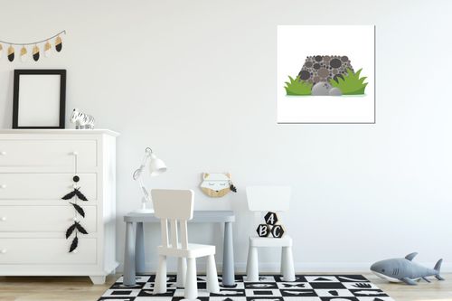 Obraz Płótno 40X40 Kopiec Kreta na Arena.pl