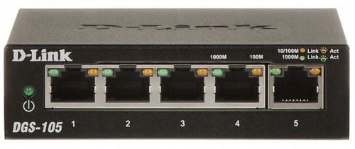 Switch D-Link 5p DGS-105 (5x10/100/1000Mbit) na Arena.pl