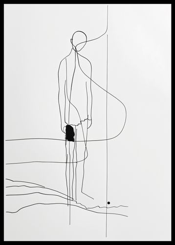 Plakat 42x59,4cm Samotna Wędrówka na Arena.pl