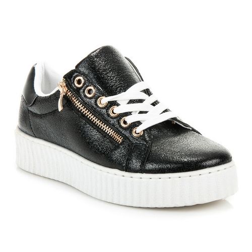 Wiązane trampki na platformie r.40 na Arena.pl