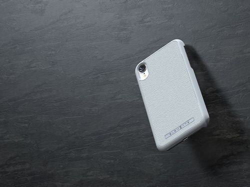 Nordic Elements Original Idun - Materiałowe etui iPhone XR (Light Grey) na Arena.pl