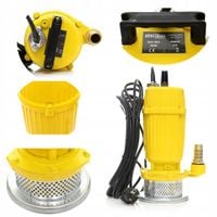 Pompa Zatapialna Wody Czystej Brudnej Kraft&Dele 1600 W 5000 l/h