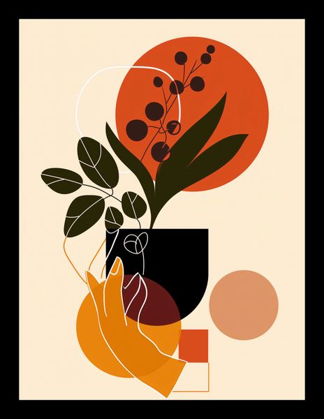 Plakat 15x20cm Dotyk Naturalności zdjęcie 2