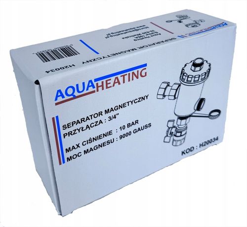X-HOME FILTR MAGNETYCZNY 3/4" DN20 SEPARATOR ZANIECZYSZCZEŃ ODMULNIK C.O. na Arena.pl