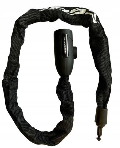 ZAPIĘCIE Rowerowe ŁAŃCUCH KROSS BLOKADA Zabezpieczenie Do Roweru Kluczyki na Arena.pl