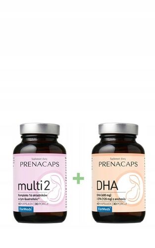 FORMEDS PRENACAPS MULTI 2 + DHA 120 kap. na Arena.pl