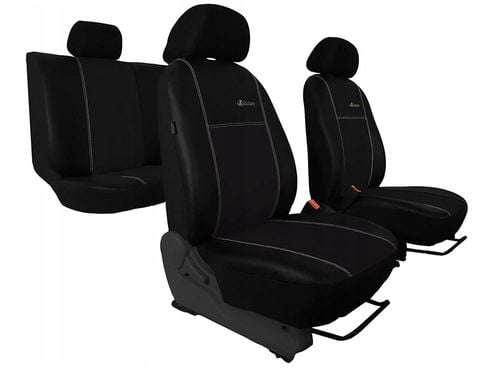 CITROEN BERLINGO NEMO pokrowce SKÓRA ALKANTARA na Arena.pl