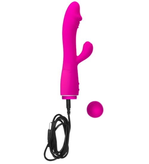 Różowy Wibrator USB zdjęcie 5