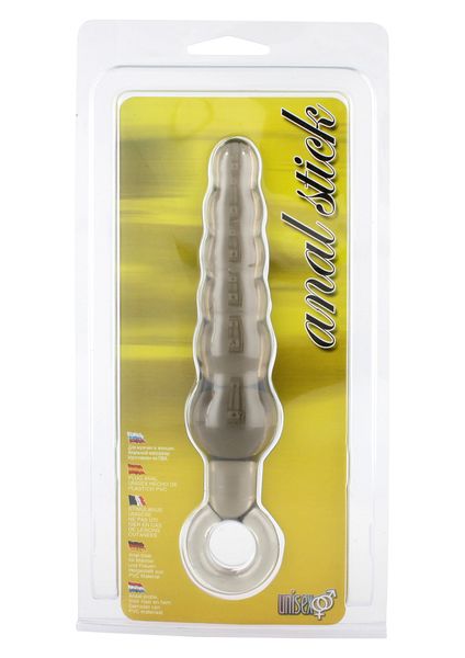 anal stick with ring transparent zdjęcie 1