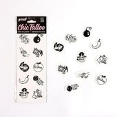 set of 10 temporary tattoos   spicy collection