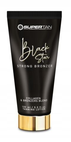 SUPERTAN BARDZO MOCNY BRONZER BLACK STAR zdjęcie 1