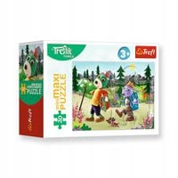 Puzzle Mini Maxi Wakacyjny Dzień Treflików 56040