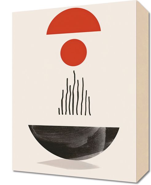 Obraz 30x40cm Półokrągła Forma zdjęcie 1