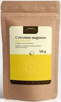 NANGA CYTRYNIAN MAGNEZU w proszku proszek MAGNEZ 50g  wsparcie UKŁAD NERWOWY