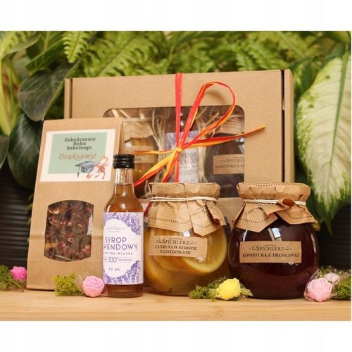 Prezent dla nauczyciela wychowawcy przedszkolanki ZAKOŃCZENIE ROKU kosz box na Arena.pl