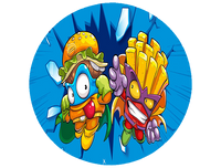 Opłatek na tort Super Zings