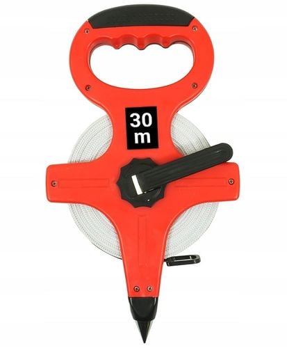 MIARA TAŚMA MIERNICZA METRÓWKA TAŚMOWA ZWIJANA MIARKA Z UCHWYTEM na Arena.pl